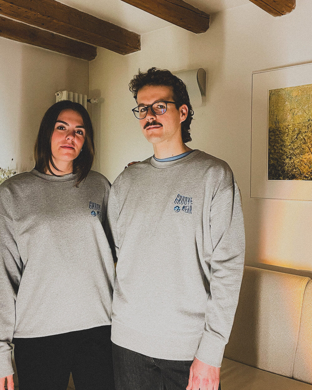 ACID HOUSE | RECYCLED SWEATER GREY