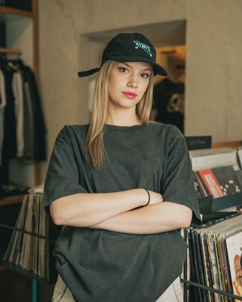 Groove Wear - GW ESSENTIAL | CORD CAP BLACK -