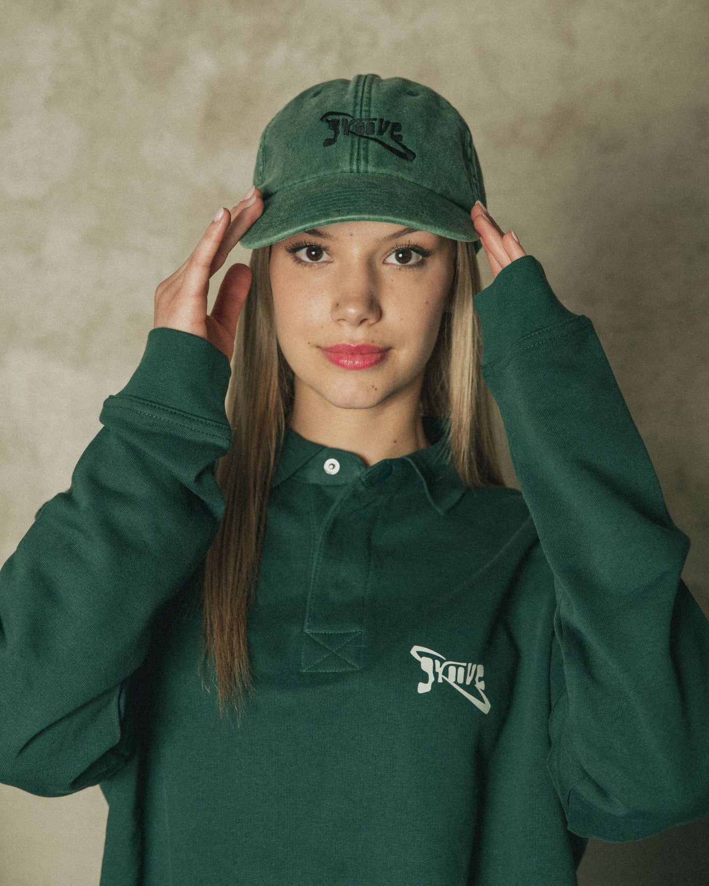 Groove Wear - GW ESSENTIAL | VINTAGE CAP GREEN -