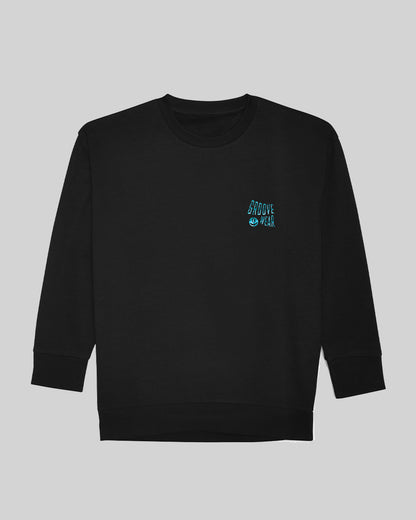 ACID HOUSE MINIMALISTIC | RECYCLED SWEATER BLACK