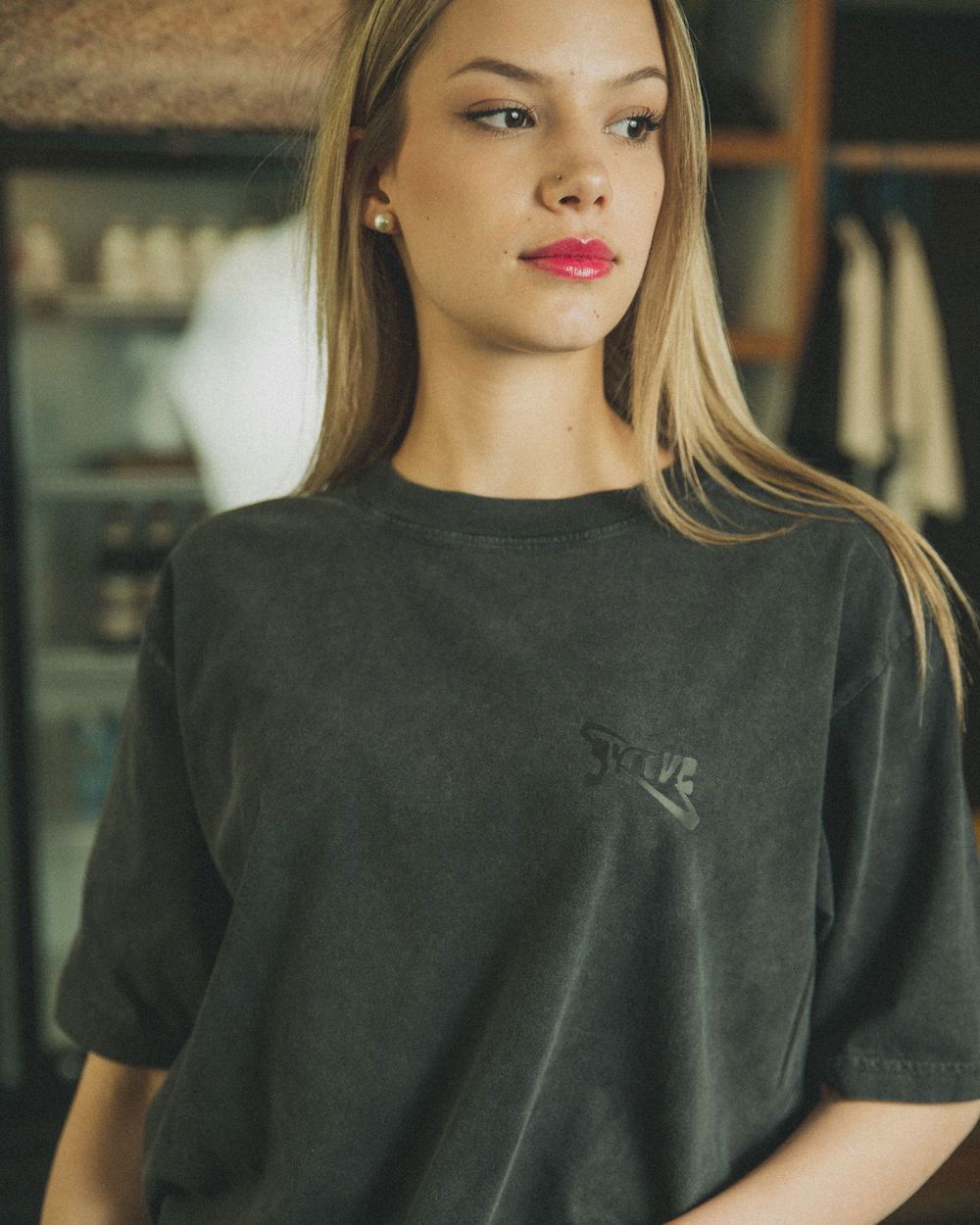 Groove Wear - GW ESSENTIAL BLACK | T-SHIRT STONE WASH BLACK - 