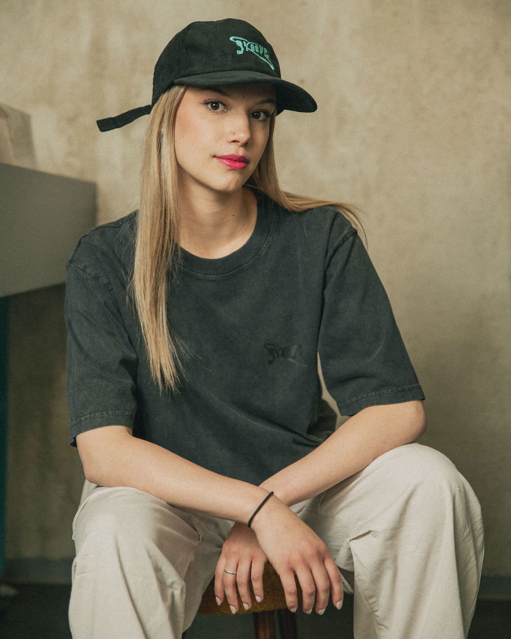 Groove Wear - GW ESSENTIAL | CORD CAP BLACK - 