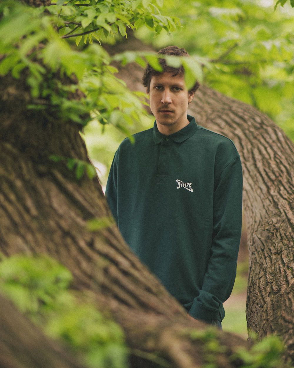 Groove Wear - GW ESSENTIAL | POLO SWEATER GREEN - 
