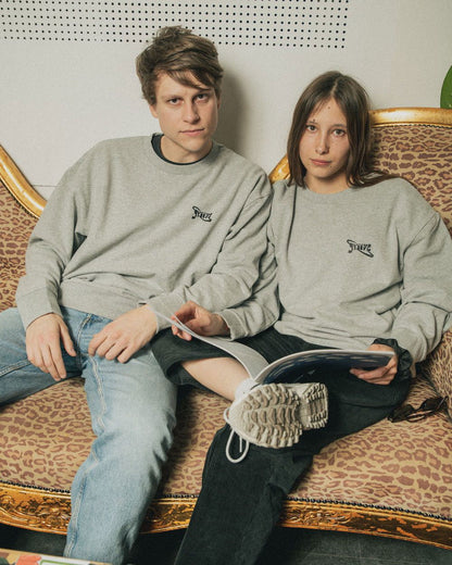 Groove Wear - GW ESSENTIAL | RECYCLED SWEATER GREY - 