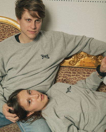 Groove Wear - GW ESSENTIAL | RECYCLED SWEATER GREY - 
