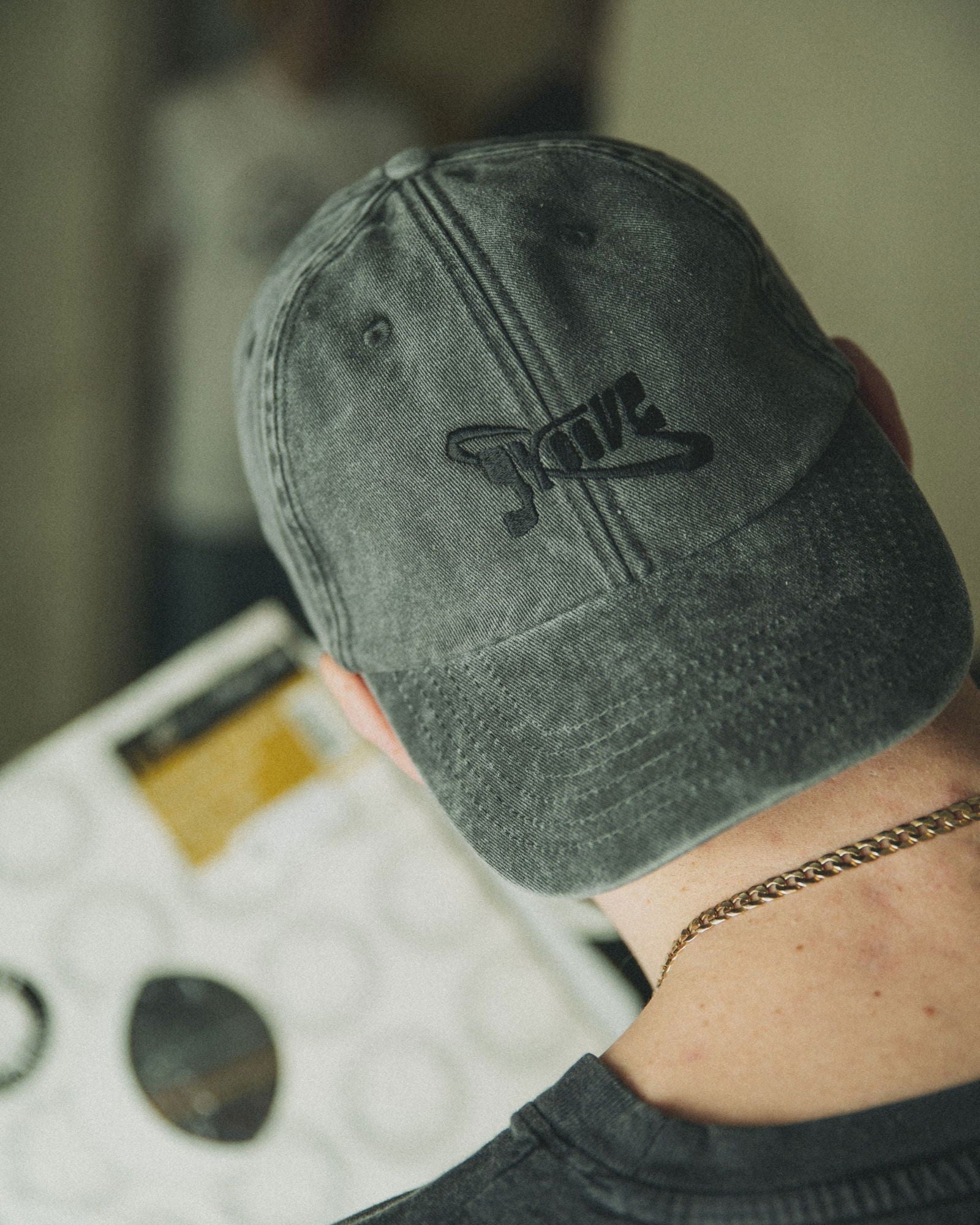 Groove Wear - GW ESSENTIAL | VINTAGE CAP BLACK - 