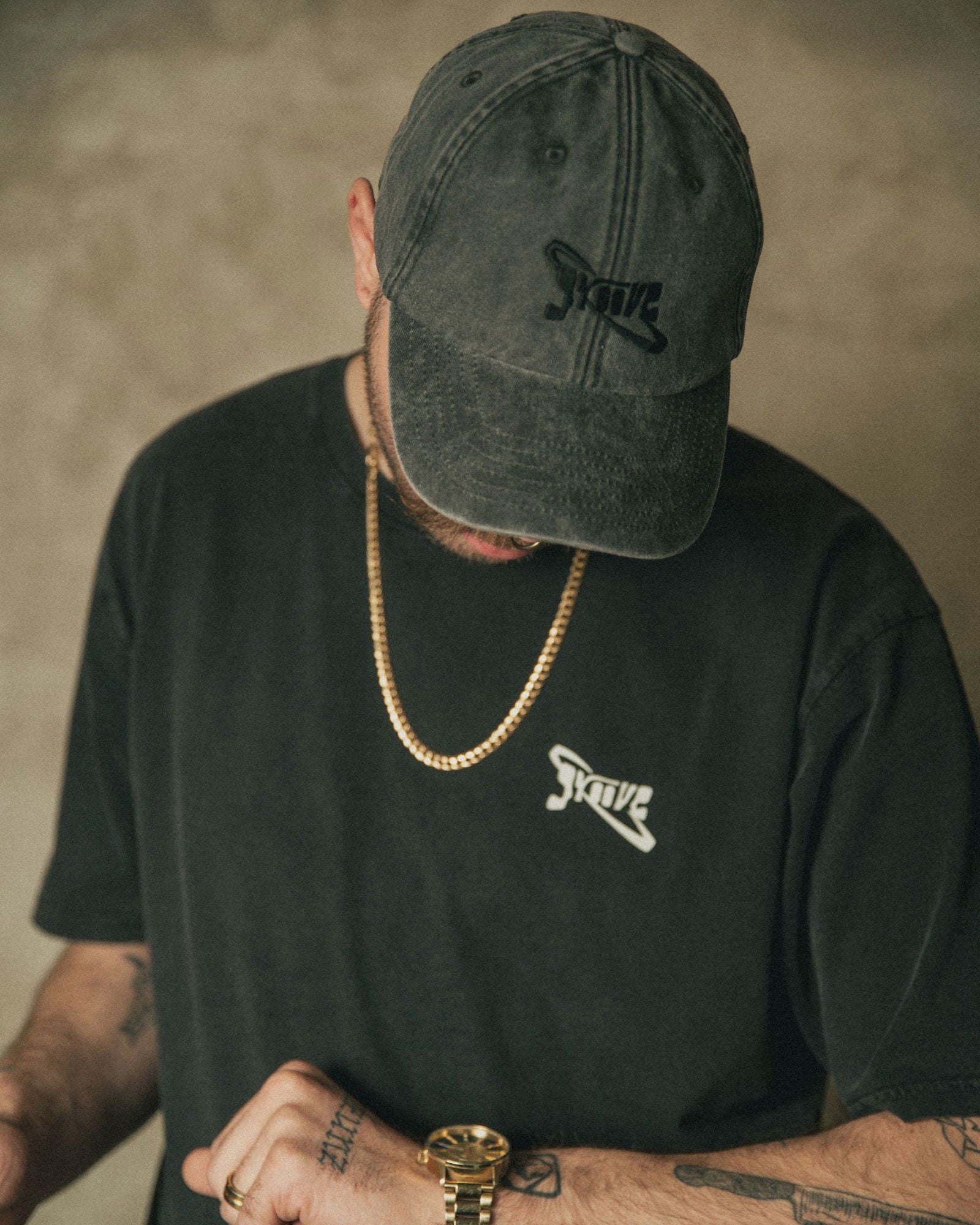 Groove Wear - GW ESSENTIAL | VINTAGE CAP BLACK - 