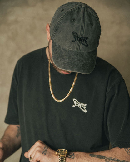 Groove Wear - GW ESSENTIAL | VINTAGE CAP BLACK - 