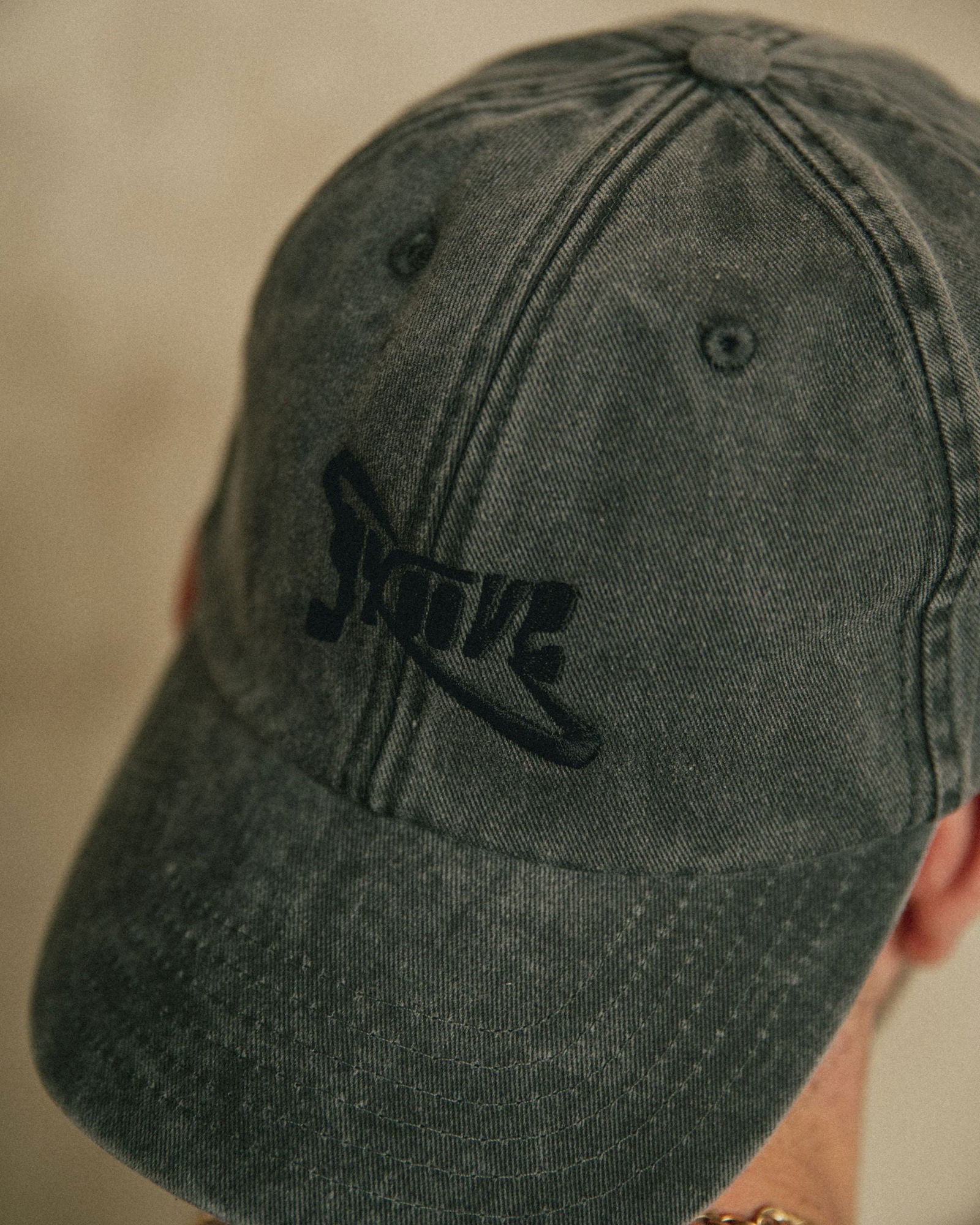 Groove Wear - GW ESSENTIAL | VINTAGE CAP BLACK - 