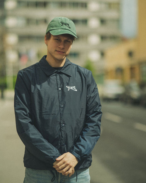 GW Essential Vintage Cap Green - Retro Style for Ravers – Groove Wear