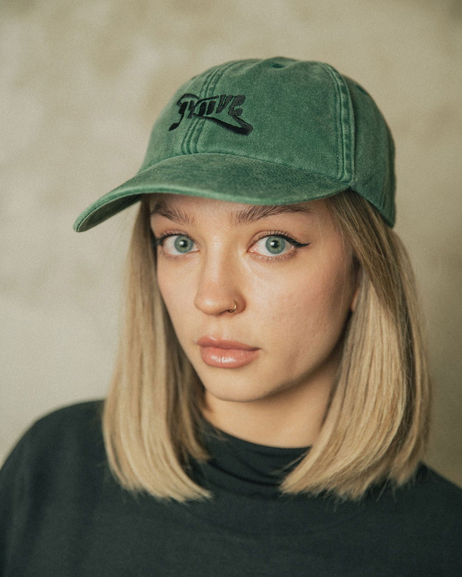 Groove Wear - GW ESSENTIAL | VINTAGE CAP GREEN - 