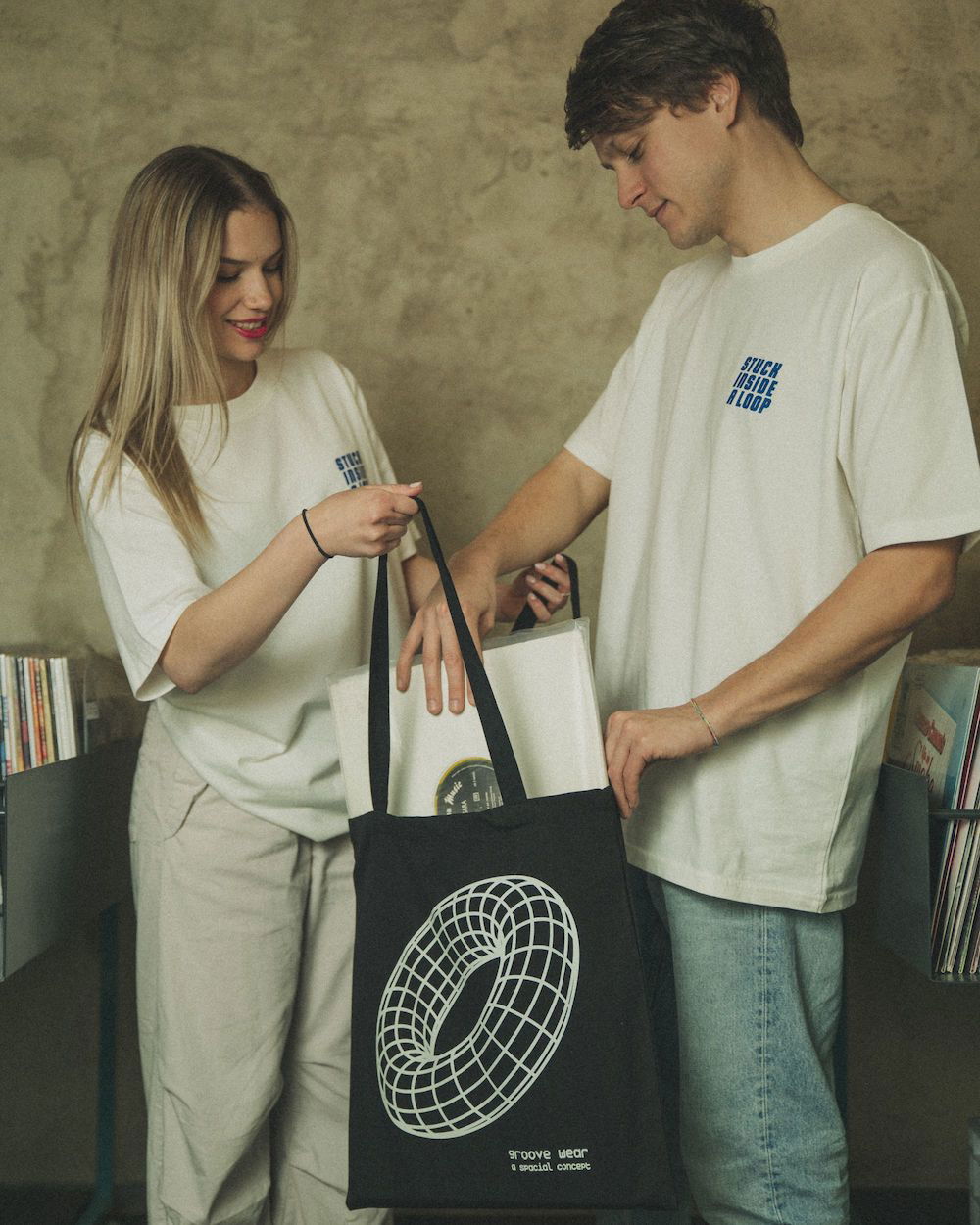 Groove Wear - SPACIAL CONCEPT | HEAVY TOTE BAG - 