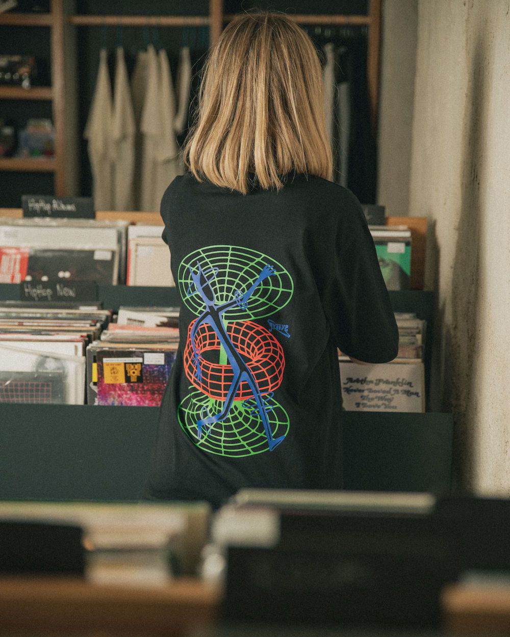 Groove Wear - STUCK INSIDE A LOOP | T-SHIRT BLACK - 