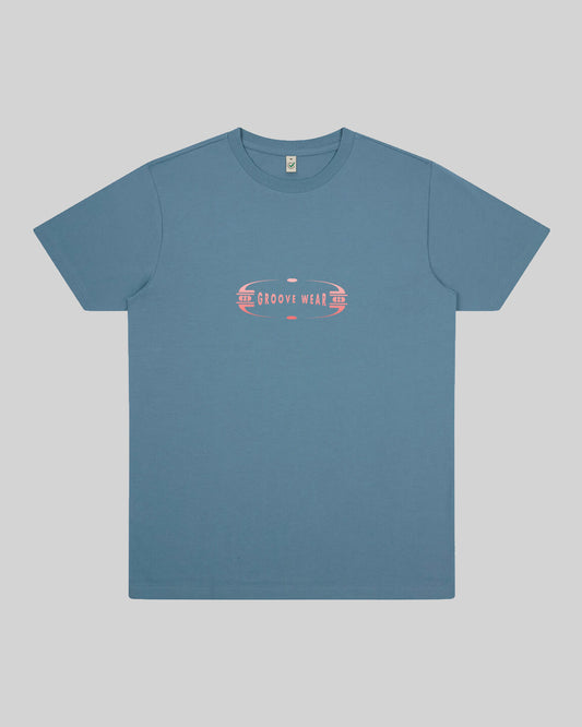 GRADIENT GROOVE PINK | T-SHIRT BLUE DUSK